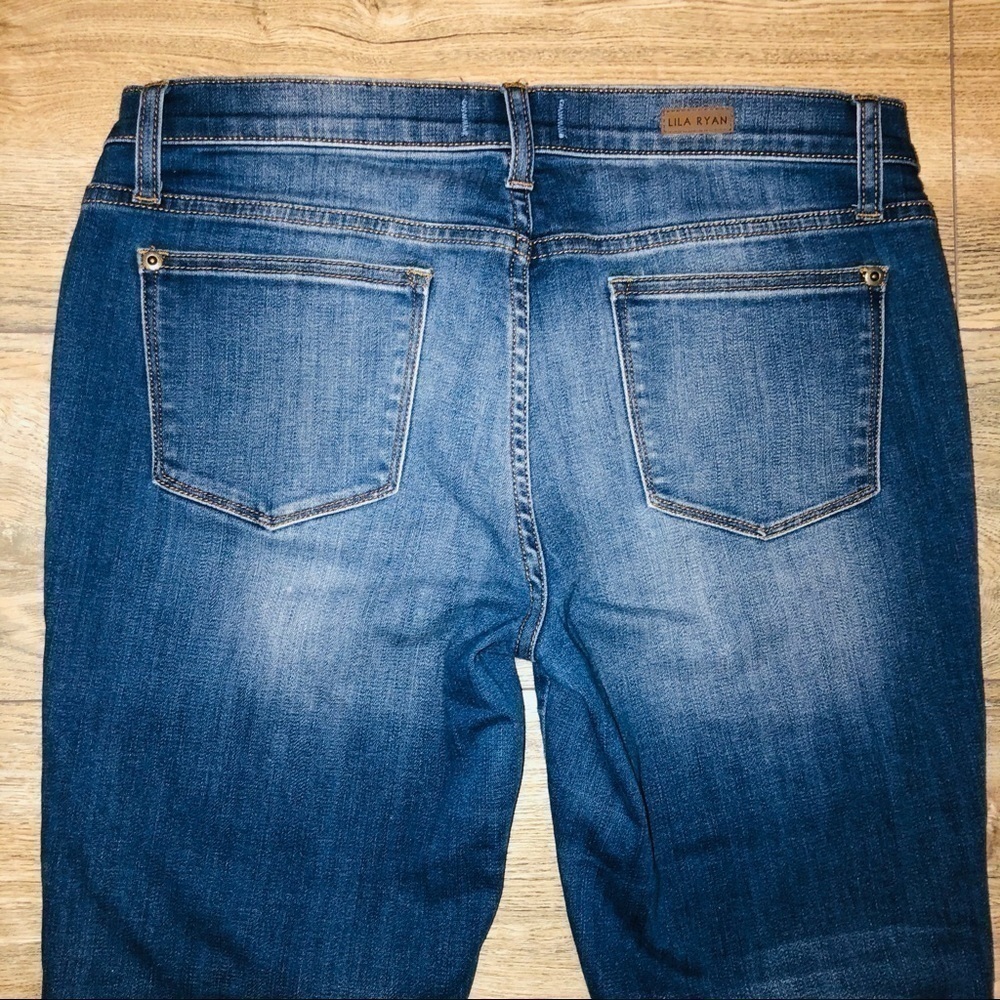 Lila Ryan Silhouette Patchwork Marlowe Skinny Jean - Picture 10 of 11